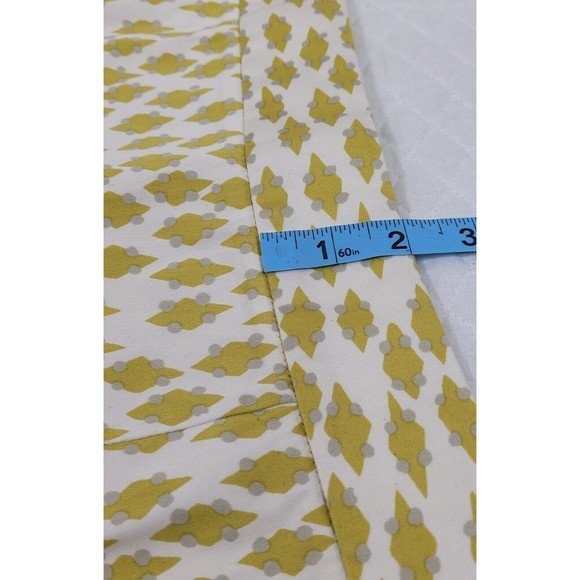 J.Crew Women's Stretch Skirt Size 6 Geometric Diamond Print Knee Length Pencil - Picture 11 of 12